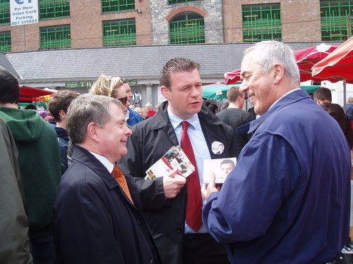 Limerick Canvassing with Brendan