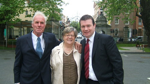 With my Parents Nan and Tom Kelly