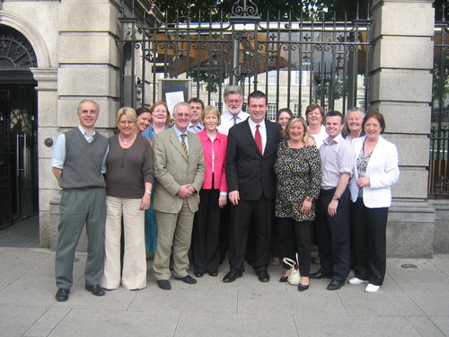 With my friends and colleagues from Failte Ireland