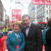 With Aer Lingus Worker Geraldine Morrissey - Protesting over Shannon