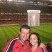 With Regina at the Heineken Cup Final 08