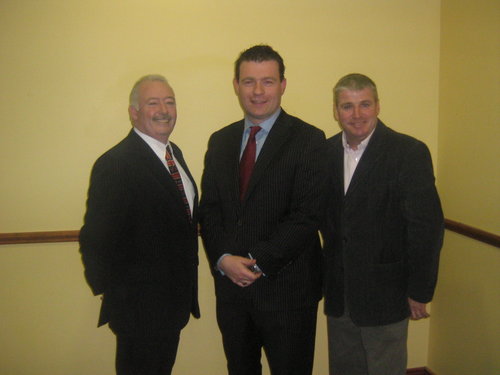With Cllr John Kenehan and Cllr John Kennedy at the Thurles Convetion 08