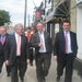 Campaigning in Templemore with Des Hanna, Tommy Murphy and Party Leader Eamon Gilmore