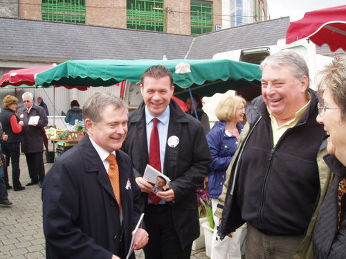 Limerick Canvassing with Brendan Howlin