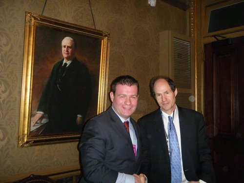 With Cass Sunstein - Head of Information and Regulatory Affairs in White House