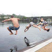 Swimming in Lough Derg