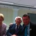 With the President Elect Michaal D. Higgins and his wife Sabina in Dublin Castle