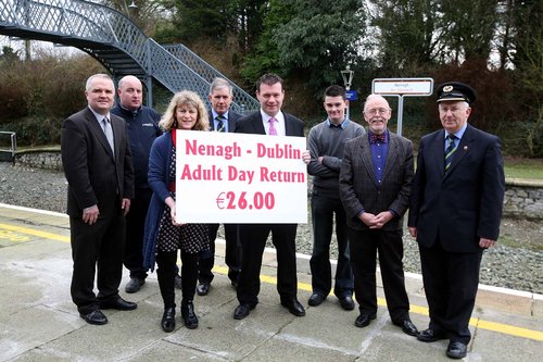 Nenagh-Dublin Train Launch