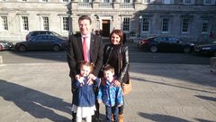 Alan Kelly Family