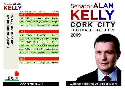 Cork City Fixtures