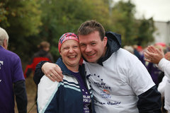 Noelle Clancy and Alan Kelly at Relay for Life